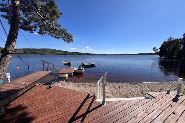 10-persoons vakantiehuis aan het meer in Årnes - thumbnail 5