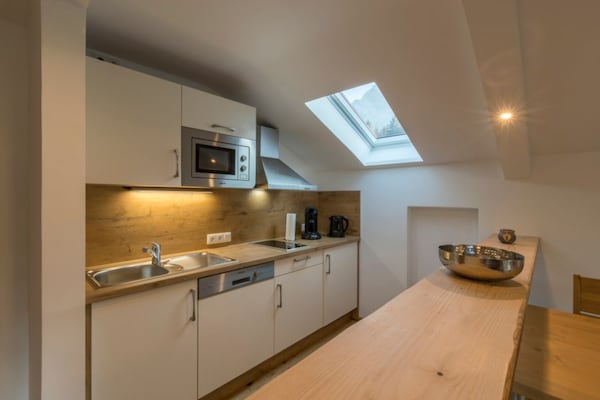 2-persoons appartement Heuboden op 350 m van het meer in Grainau - thumbnail 3
