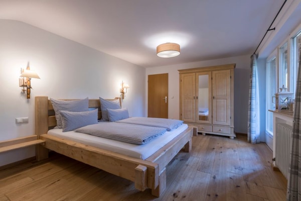 2-persoons appartement Heuboden op 350 m van het meer in Grainau - thumbnail 4