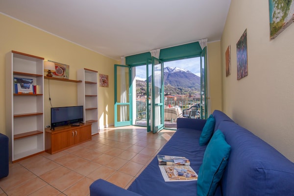 Licht appartement met bergzicht in Porlezza aan het Lugano-meer - thumbnail 6