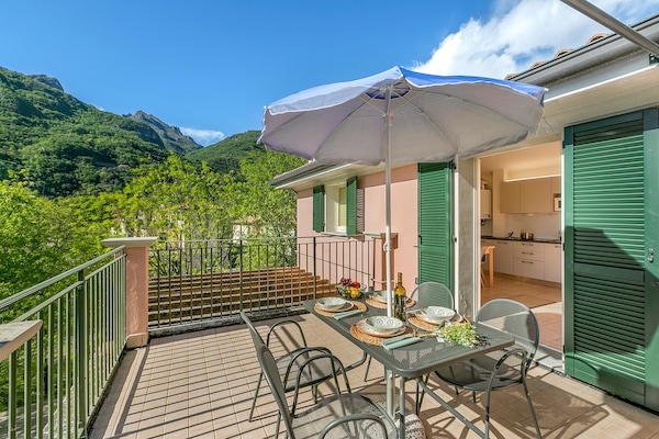 Luxe appartement met uitzicht op het Lago di Lugano in Porlezza · 4 pers. - thumbnail 1