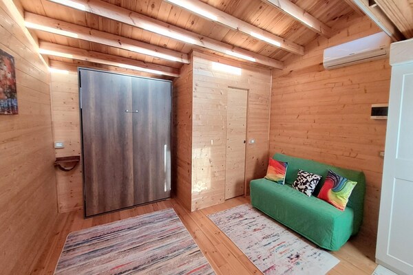 Casetta: knus houten bungalow in hart van Ligurische natuur - thumbnail 3