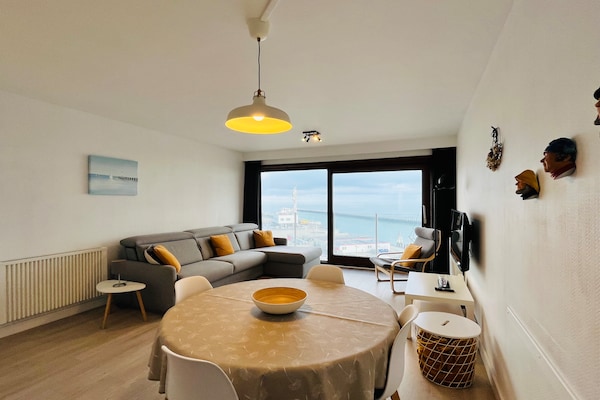 Modern appartement met zeezicht en twee terrassen in Nieuwpoort-Bad - thumbnail 1
