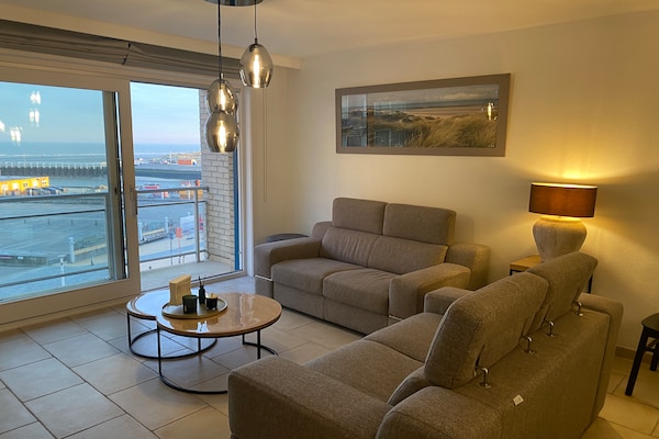 4-persoons appartement met zeezicht op kanaal in Nieuwpoort - thumbnail 1