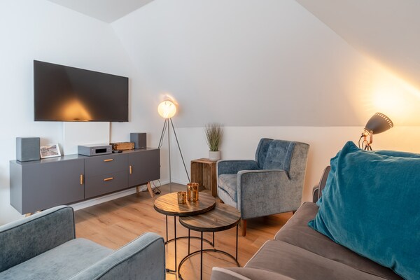 Knus appartement met balkon, nabij centrum en strand St. Peter-Ording - thumbnail 5