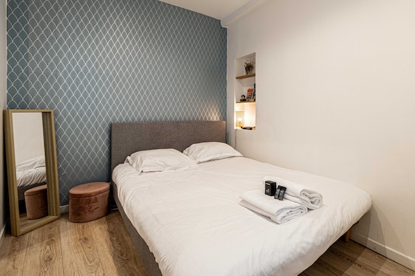 Elegant appartement in hartje Nice, 100m van Place Masséna en zee - thumbnail 2