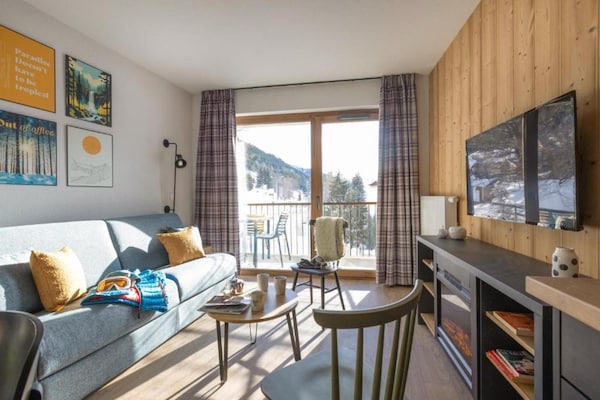 Ruim appartement voor 8 personen met zwembad in La Salle-les-Alpes - thumbnail 2