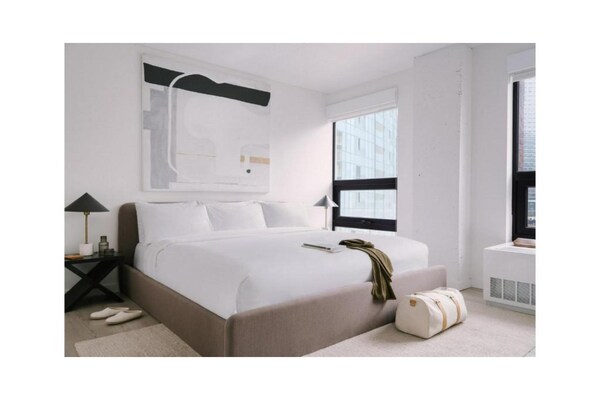Studio met Queens Bed vlak bij Court Square, New York - thumbnail 5