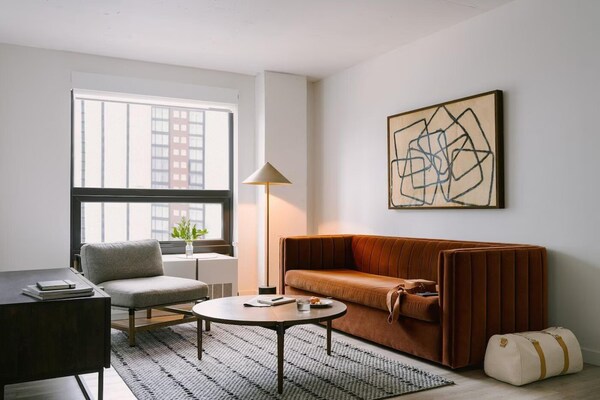 Luxe 2-slaapkamer appartement op toplocatie in Court Square, New York - thumbnail 4