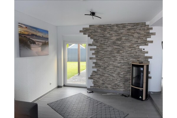 Moderne bungalow Königskrabbe op 1 km van strand Dornumersiel - thumbnail 5