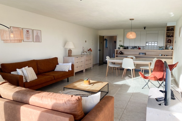 Licht appartement Greenpark III in Nieuwpoort met uitzicht op de haven - thumbnail 2