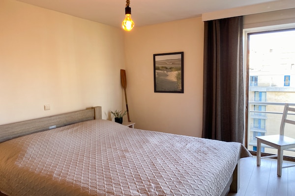 Licht appartement Greenpark III in Nieuwpoort met uitzicht op de haven - thumbnail 3