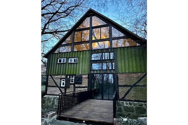 Groots landhuis aan kabbelende beek in Triglitz voor 13 personen - thumbnail 5