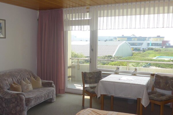 Strandappartement met zeezicht op Borkum, 100m van het centrum - thumbnail 5