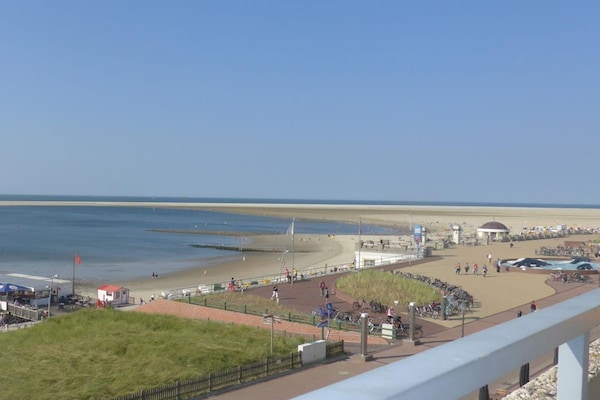 Appartement 50 op Borkum: zeezicht, balkon en loopafstand centrum - thumbnail 3