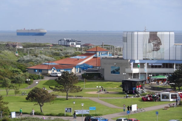 Modern appartement met panoramisch uitzicht op Borkum, 100m van het centrum - thumbnail 4