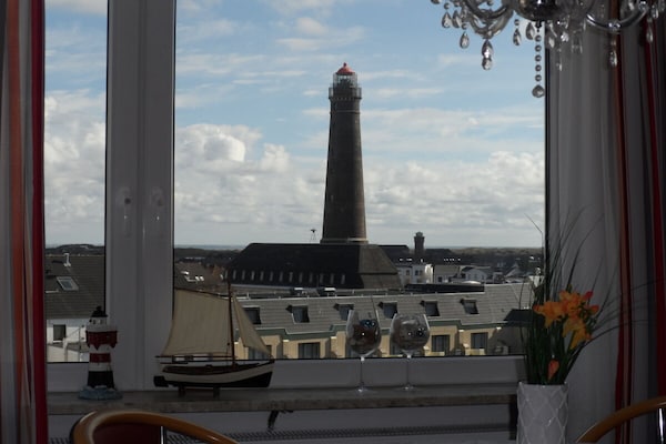 Modern appartement met panoramisch uitzicht op Borkum, 100m van het centrum - thumbnail 5