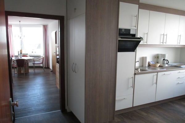 Modern appartement met panoramisch uitzicht op Borkum, 100m van het centrum - thumbnail 6