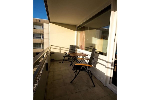 Appartement 83 II Borkum: Zeezicht vanHAUS SEEBLICK direct aan het strand - thumbnail 5