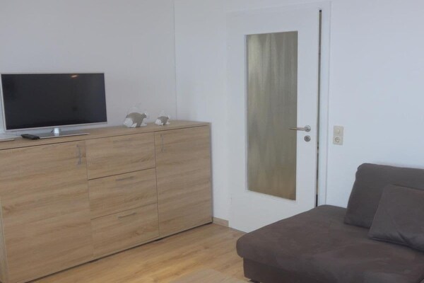 Zeezichtappartement 61 op Borkum: strand, zee & zeehonden op 100m van centrum - thumbnail 5