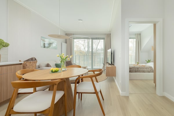 Strandappartement met zijdelings zeezicht, 40m van zee in Niechorze - thumbnail 5