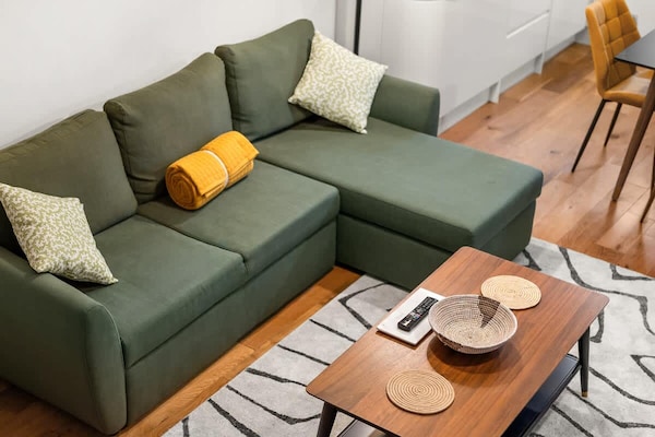 Modern appartement in Fulham voor 6 personen, dicht bij Chelsea en metro - thumbnail 1