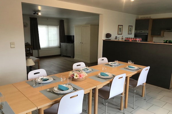 Heers Boven: Ruim vakantiehuis voor 10 personen met panoramisch dakterras over de boomgaarden - thumbnail 3