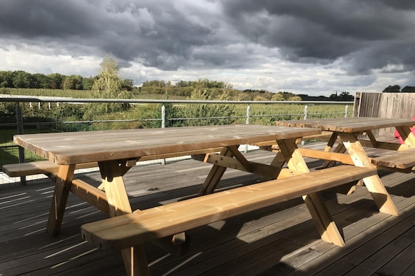 Heers Boven: Ruim vakantiehuis voor 10 personen met panoramisch dakterras over de boomgaarden - thumbnail 5