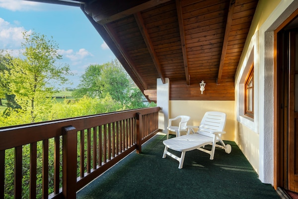 Ruim appartement in Bad Birnbach bij Landhuis Sammareier - thumbnail 6