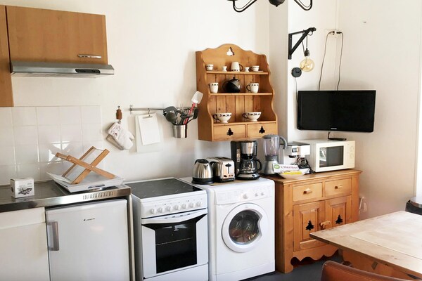 Romantisch appartement aan de golfbaan in Mont-Dore, 500m van het centrum - thumbnail 3
