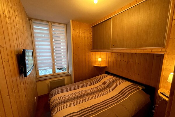 Knus golfappartement voor 4 in Mont-Dore, vlakbij centrum en piste - thumbnail 3