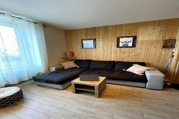 Knus golfappartement voor 4 in Mont-Dore, vlakbij centrum en piste - thumbnail 2