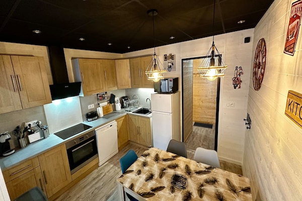 Centraal gelegen appartement in La Bourboule naast de golfbaan - thumbnail 3