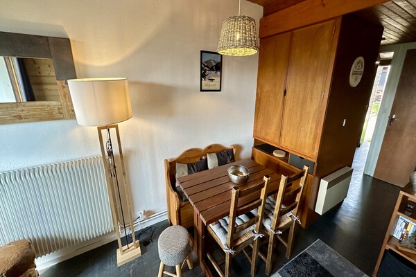 Le Joy: knus appartement voor 5 op 10 minuten van de pistes in Murat-le-Quaire - thumbnail 5