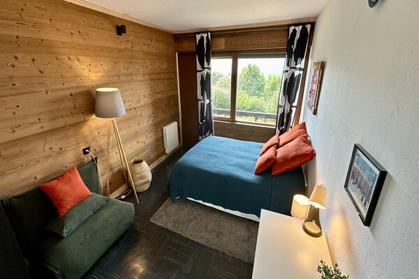 Le Joy: knus appartement voor 5 op 10 minuten van de pistes in Murat-le-Quaire - thumbnail 4