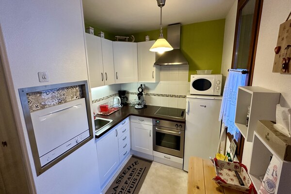 Appartement La Rivière 103 met bergzicht en garage in Mont-Dore - thumbnail 4