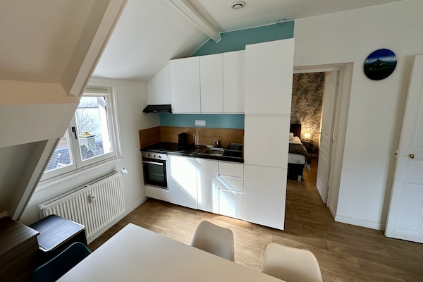 Op 550m van het centrum: Ruim appartement voor 6 personen in La Bourboule - thumbnail 3