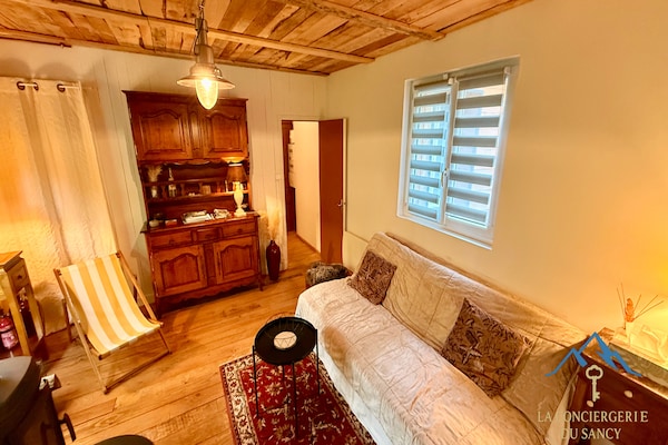 Authentiek vakantiehuis aan de Dordogne in Mont-Dore, 250m van centrum - thumbnail 2
