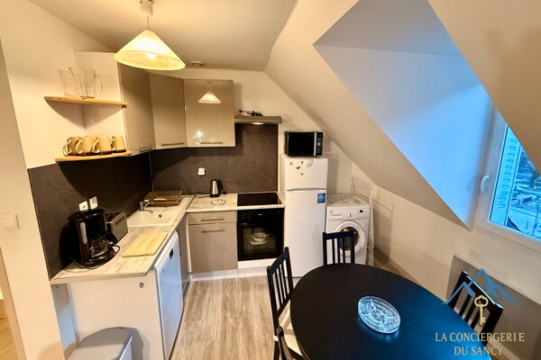 Stijlvol appartement Mont-Dore, centrum, 6 personen, uitzicht op bergen - thumbnail 2