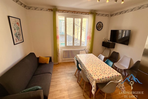 Ruim appartement voor 12 personen in centrum Mont-Dore - thumbnail 6