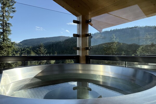 Naturchalet Turracher Höhe 32: Luxe chalet met panoramisch uitzicht voor 8 personen - thumbnail 3