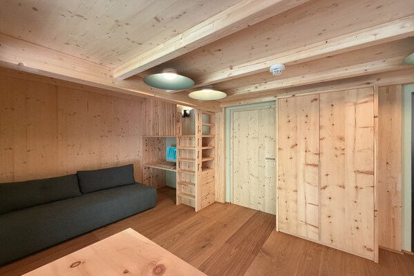 Naturchalet Turracher Höhe 32: Luxe chalet met panoramisch uitzicht voor 8 personen - thumbnail 6