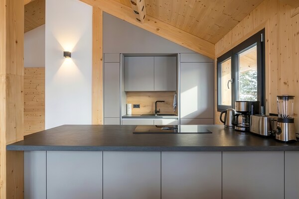 Naturchalet Turracher Höhe 31: Luxe wellnesschalet voor 8 personen in de Oostenrijkse Alpen - thumbnail 5