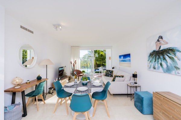 Aan het strand: Stijlvol appartement in Alcazaba Lagoon, Casares · 4 pers. - thumbnail 4