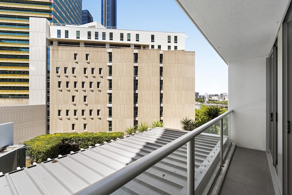 Stadsappartement met balkon, zwembad & fitness in hartje Brisbane CBD - thumbnail 4