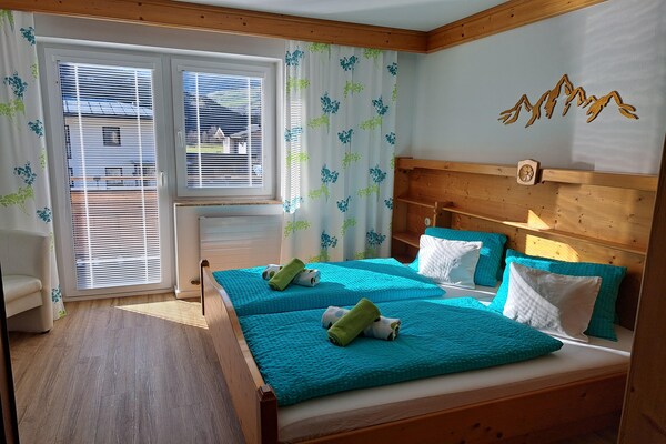 Gernkogelblick: Ruim familieappartement met bergpanorama in Neukirchen - thumbnail 4
