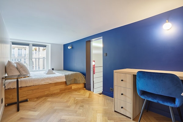 Elegant duplex appartement in het hart van Parijs, vlakbij Galeries Lafayette - thumbnail 4