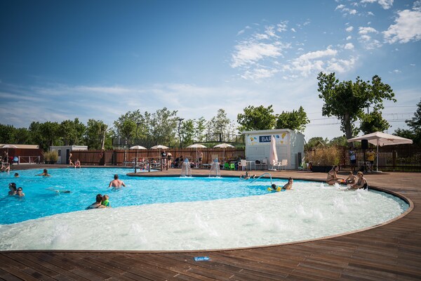 Lodge Superior aan zee: vrijstaande stacaravan voor 6 personen in Viserba - thumbnail 3