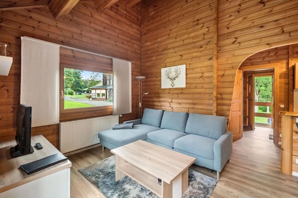 Gezellige bungalow in Finse blokhutstijl in Benneckenstein · 1 slk - thumbnail 2
