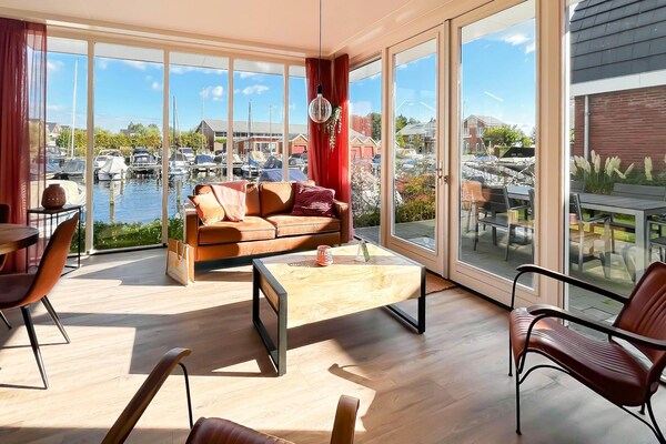 Havenzicht: Modern vakantiehuis aan het water in Uitgeest - thumbnail 2